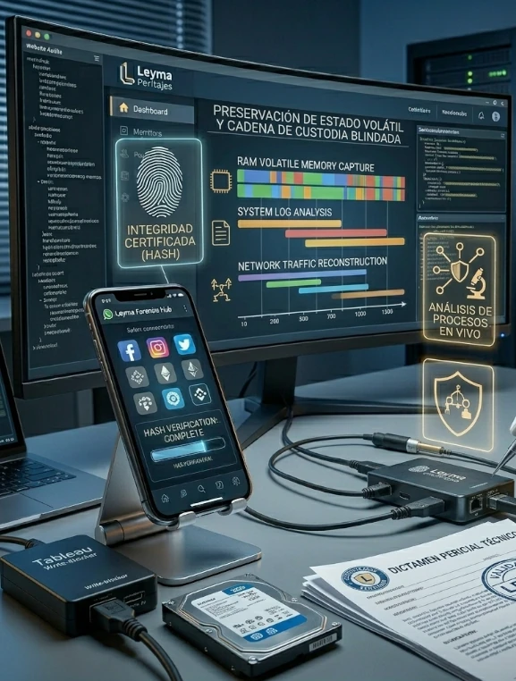 Peritaje de Malware y Ciberataques