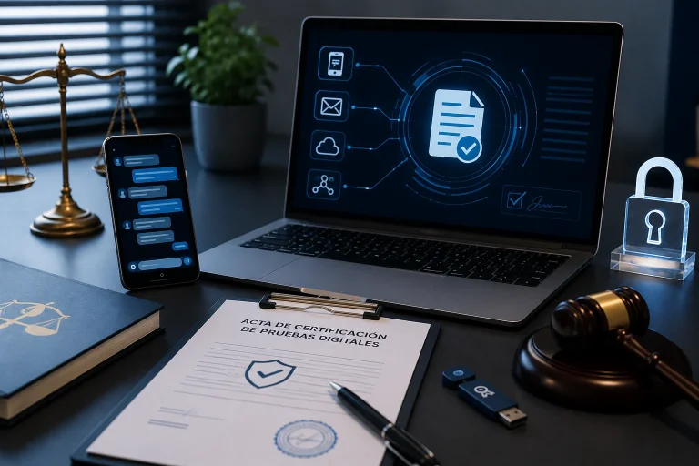 Certificado digital para juicio