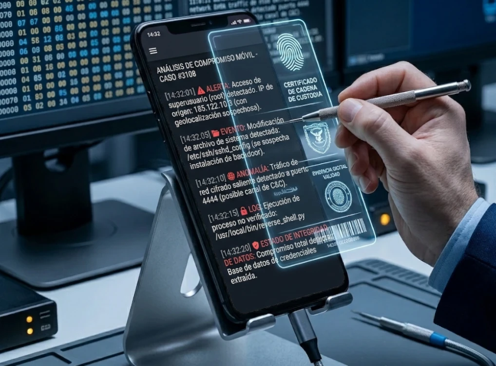 Peritaje de hackeo
