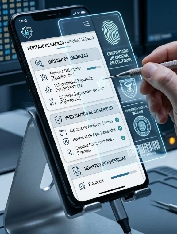 Peritaje de hackeo