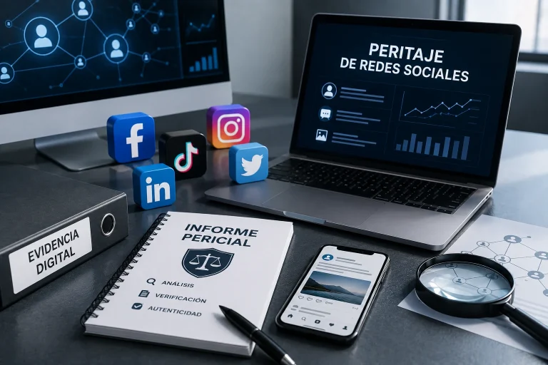 Peritaje de redes sociales