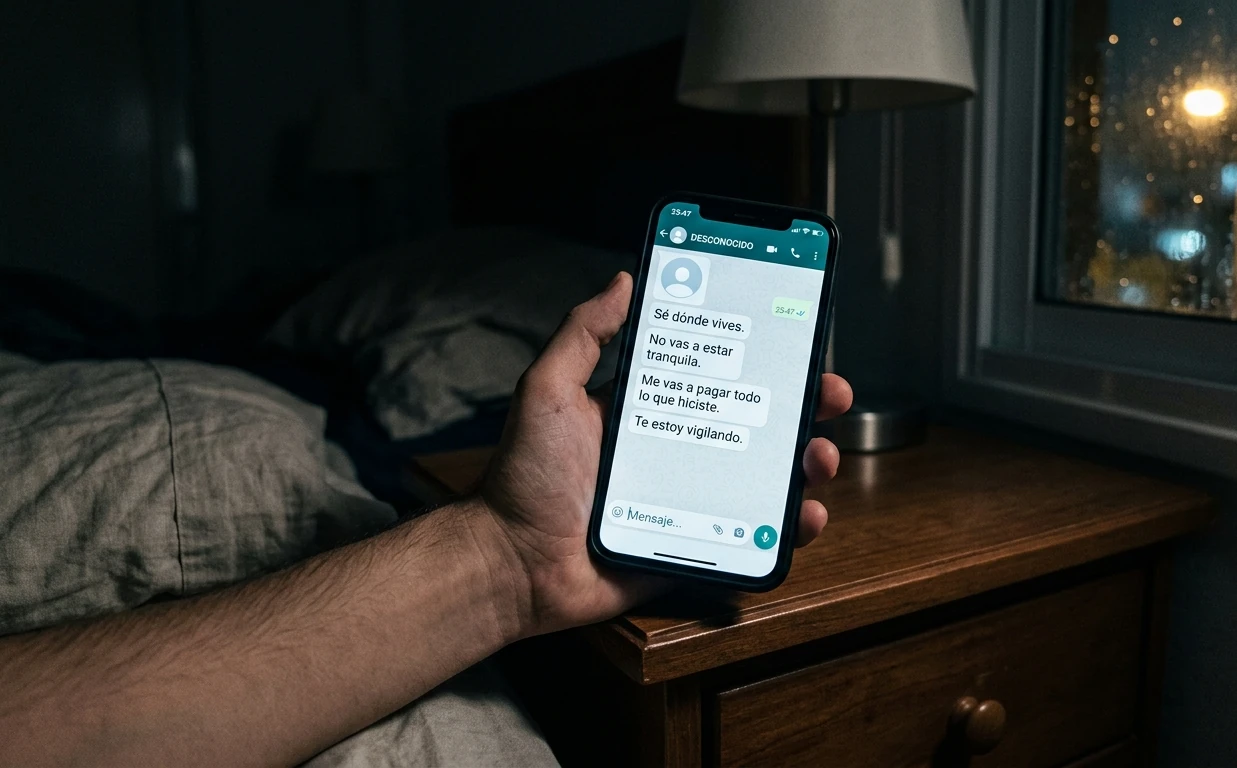 Amenazas por WhatsApp: sí es delito amenazas por WhatsApp delito