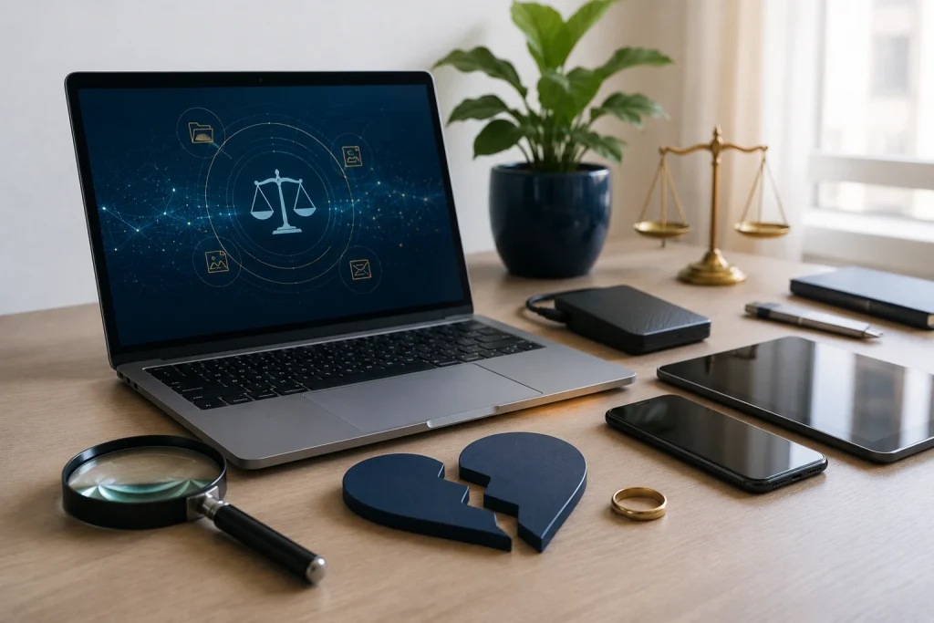 prueba pericial informática en el divorcio