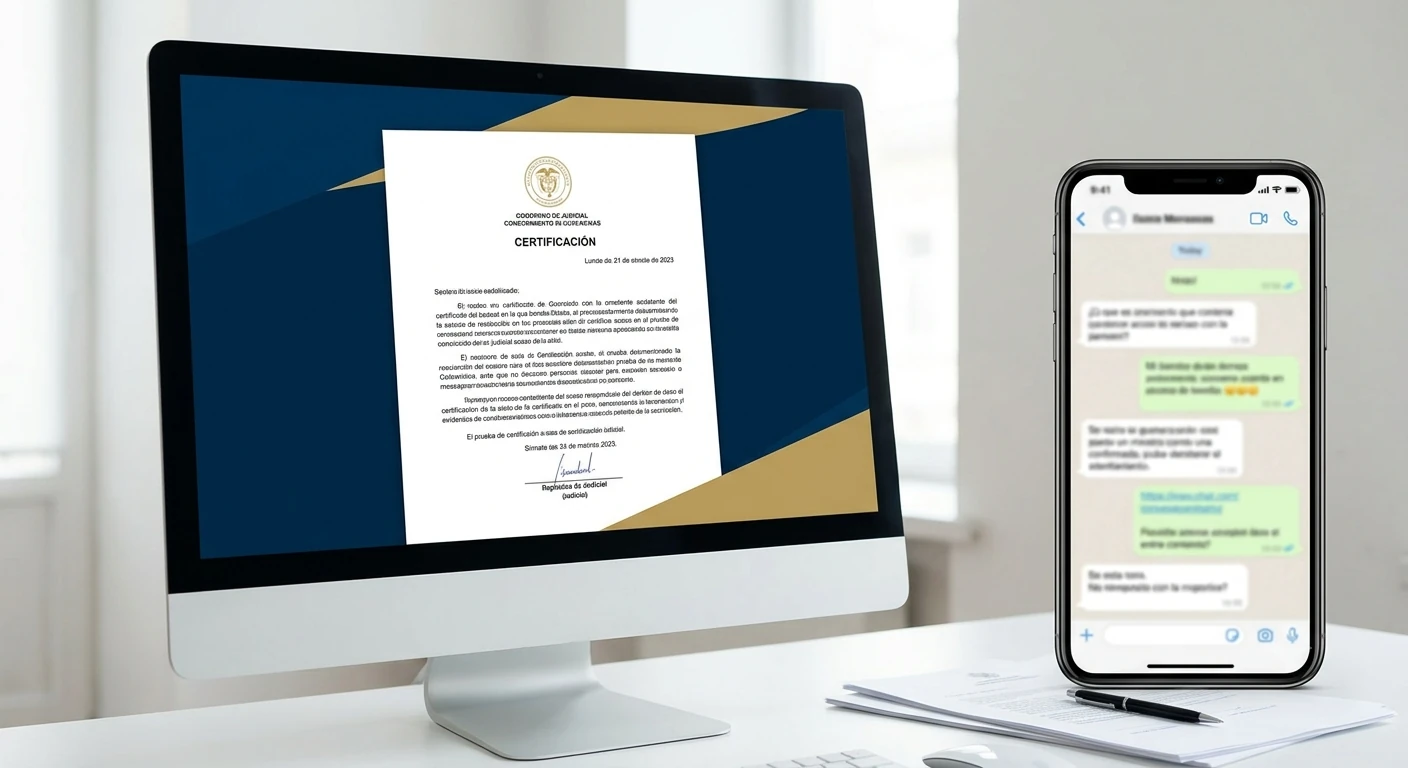 Certificar acoso en WhatsApp certificar acoso en WhatsApp