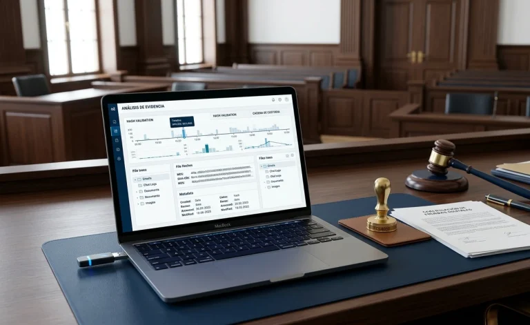 pruebas digitales en juicio penal