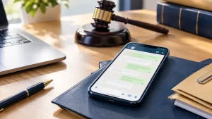Cómo presentar WhatsApp como prueba en un juicio