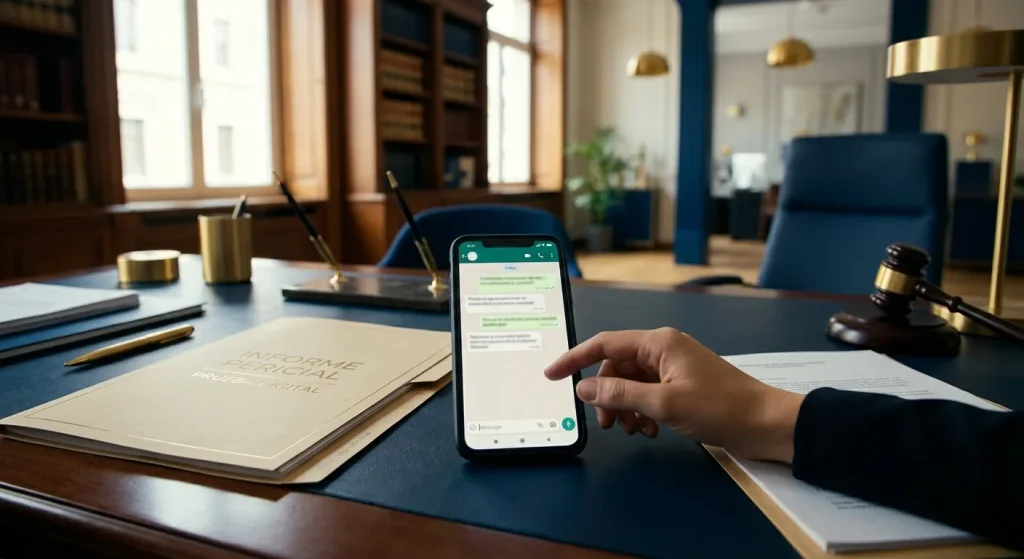 cómo validar WhatsApp como prueba judicial en España